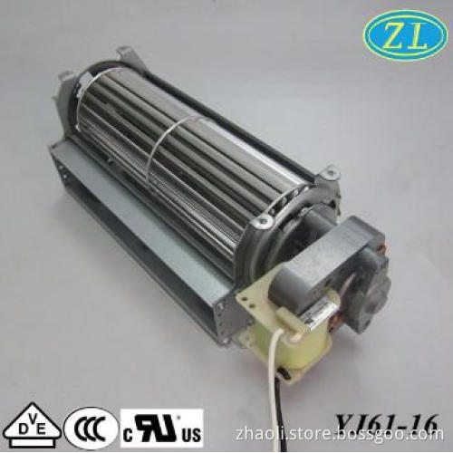 Cross flow fan air blower Tangential fan Shaded pole motorYJ61-16